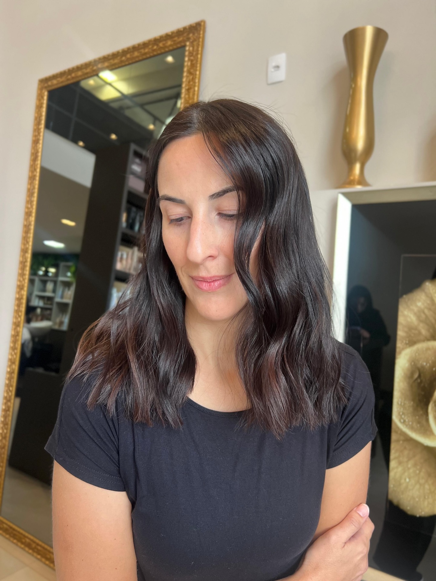 Rich Espresso Tousled Bob