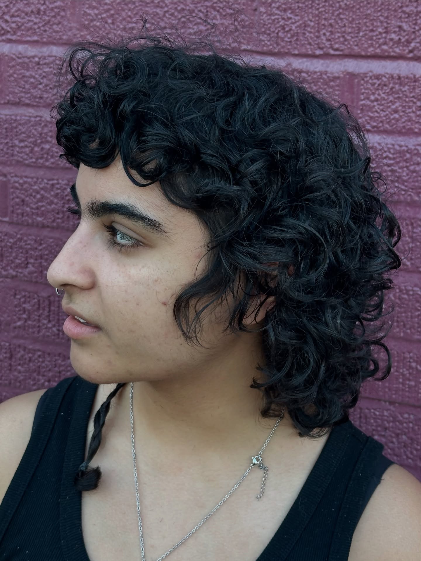 Textured Curly Shag with Natural Volume
