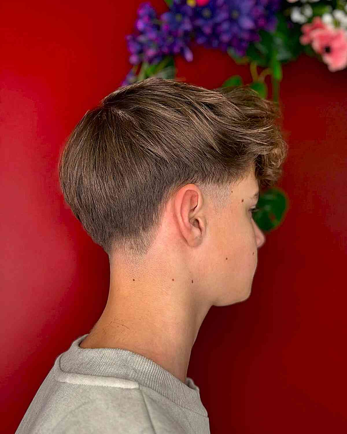 Textured Short Cut with Tapered Sides