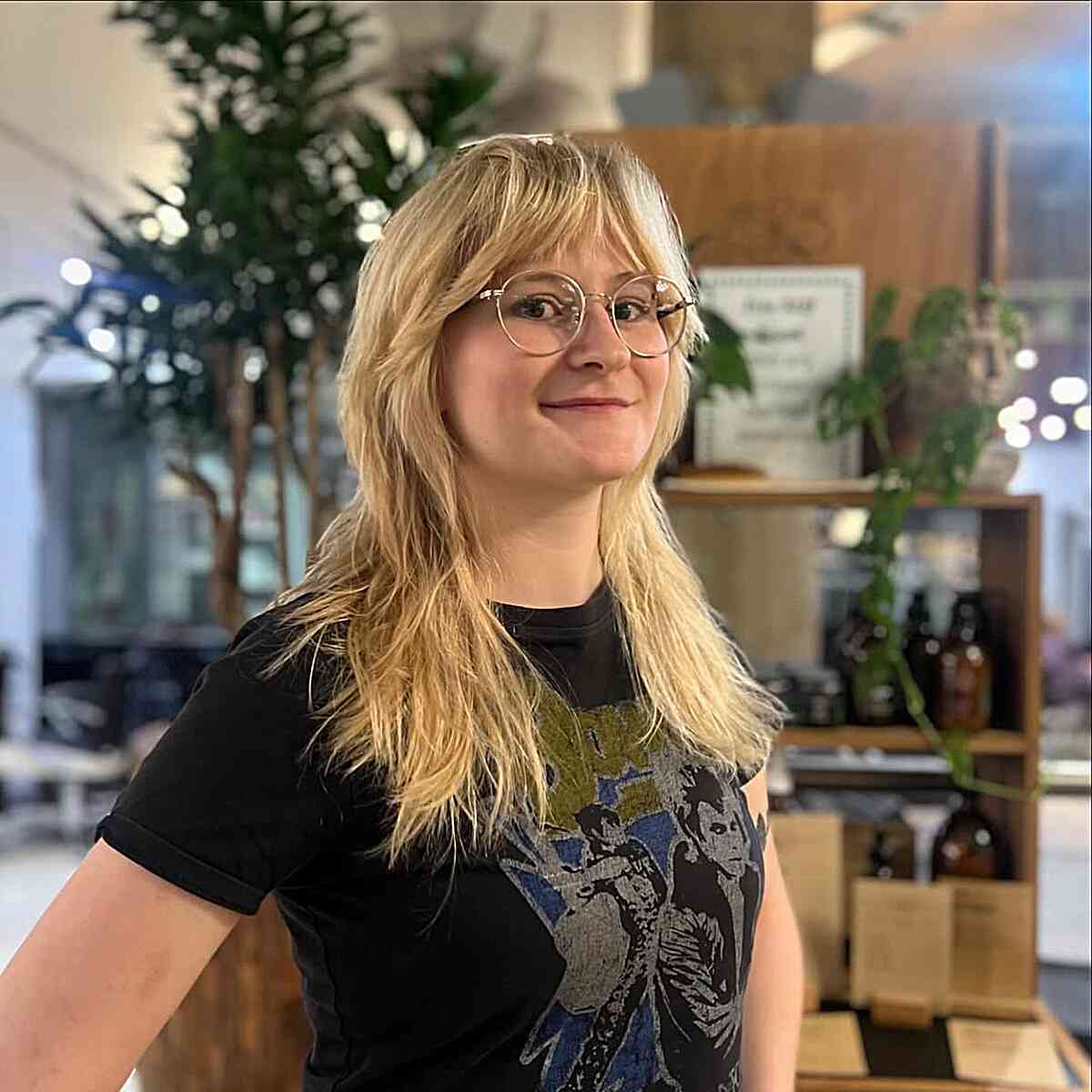 Trendy Wolf Cut with Layered Texture