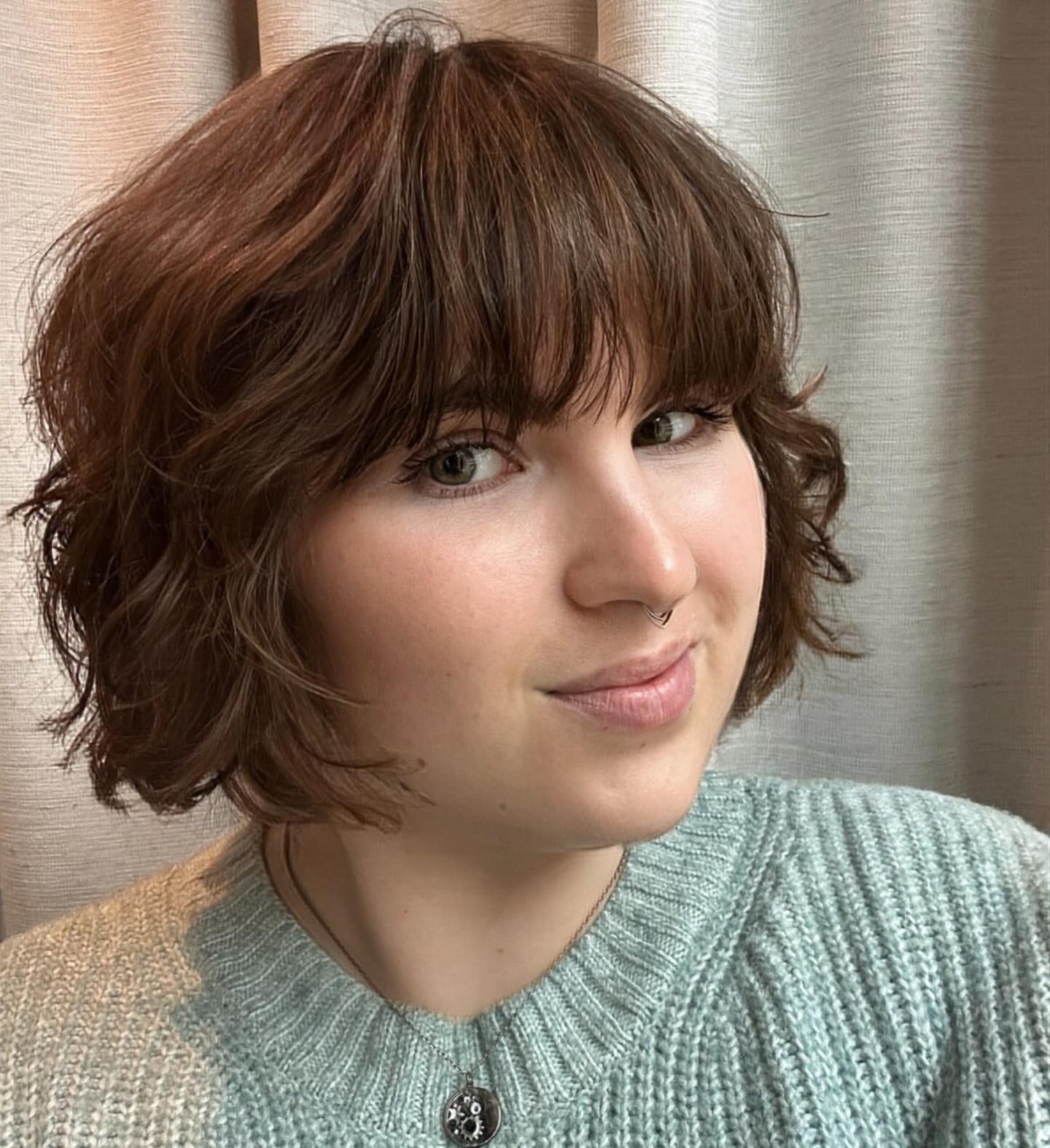 Chic Textured French Bob with Soft Waves