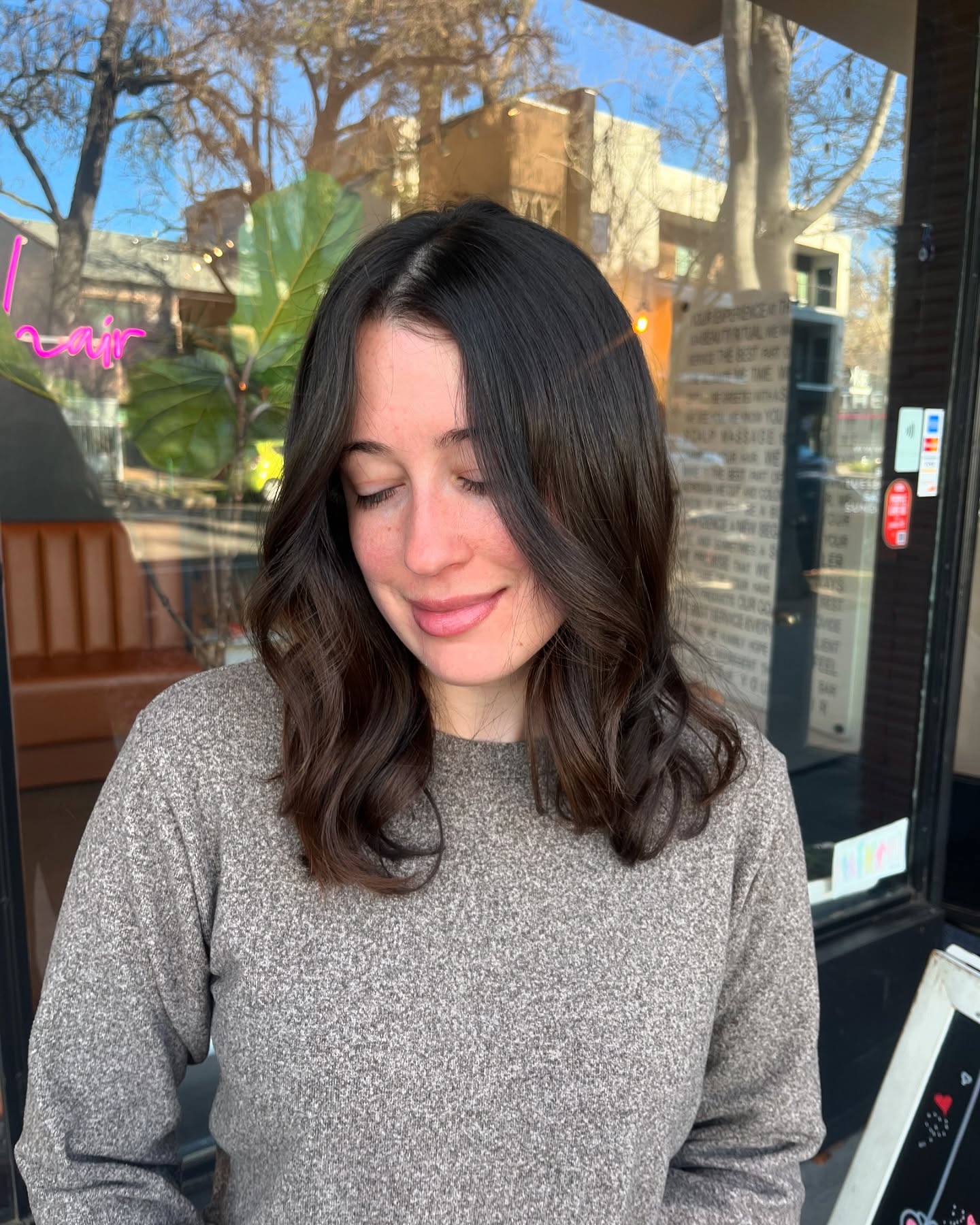 Rich Espresso Medium-Length Waves with Subtle Layers