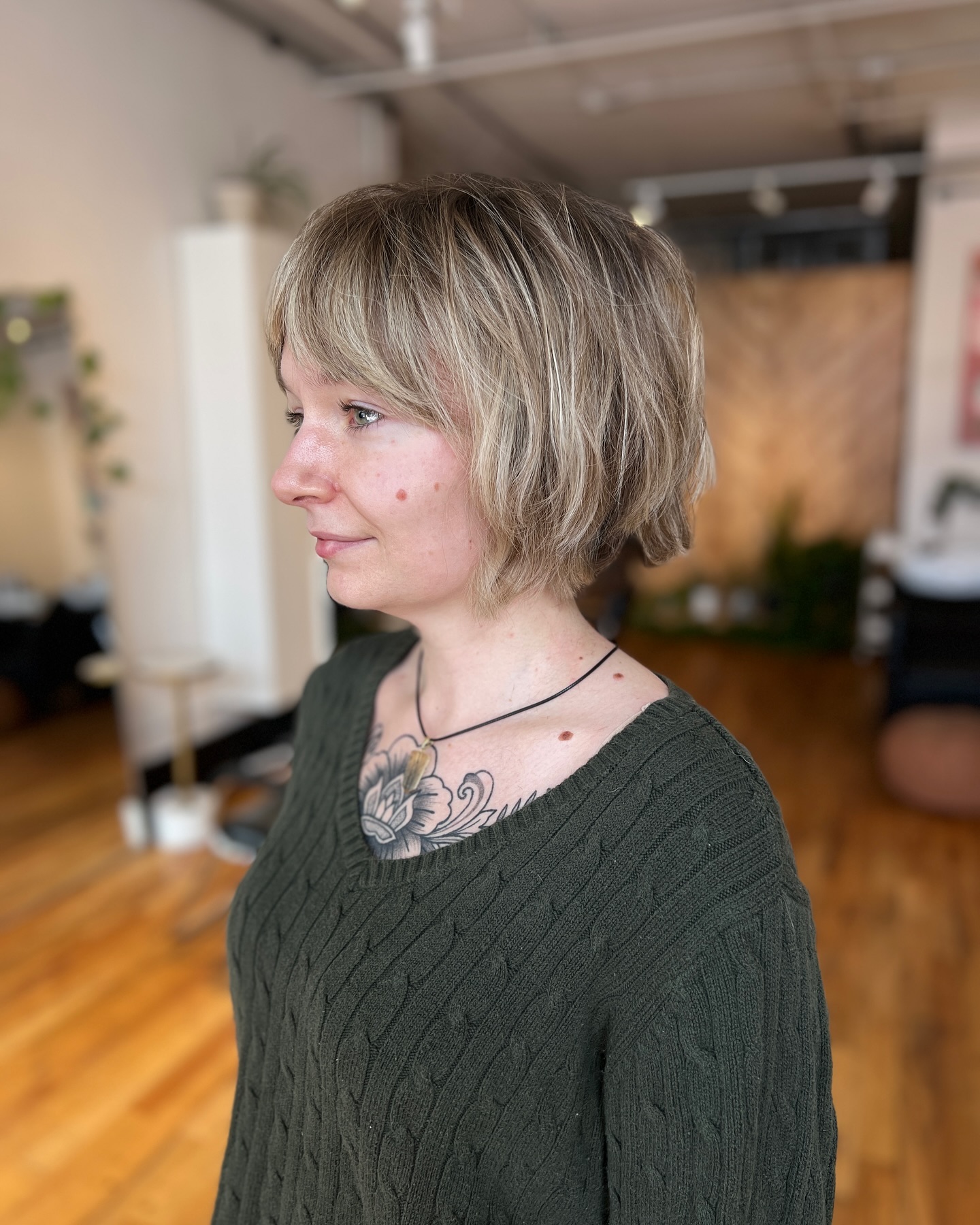 Textured French Bob with Effortless Volume