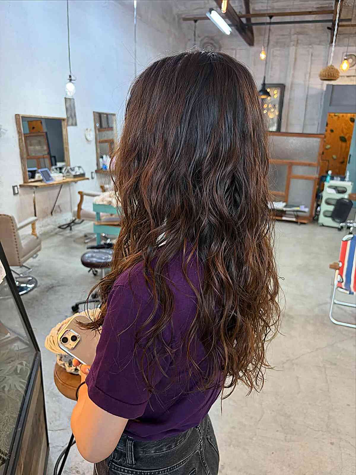 Long Loose Perm Waves