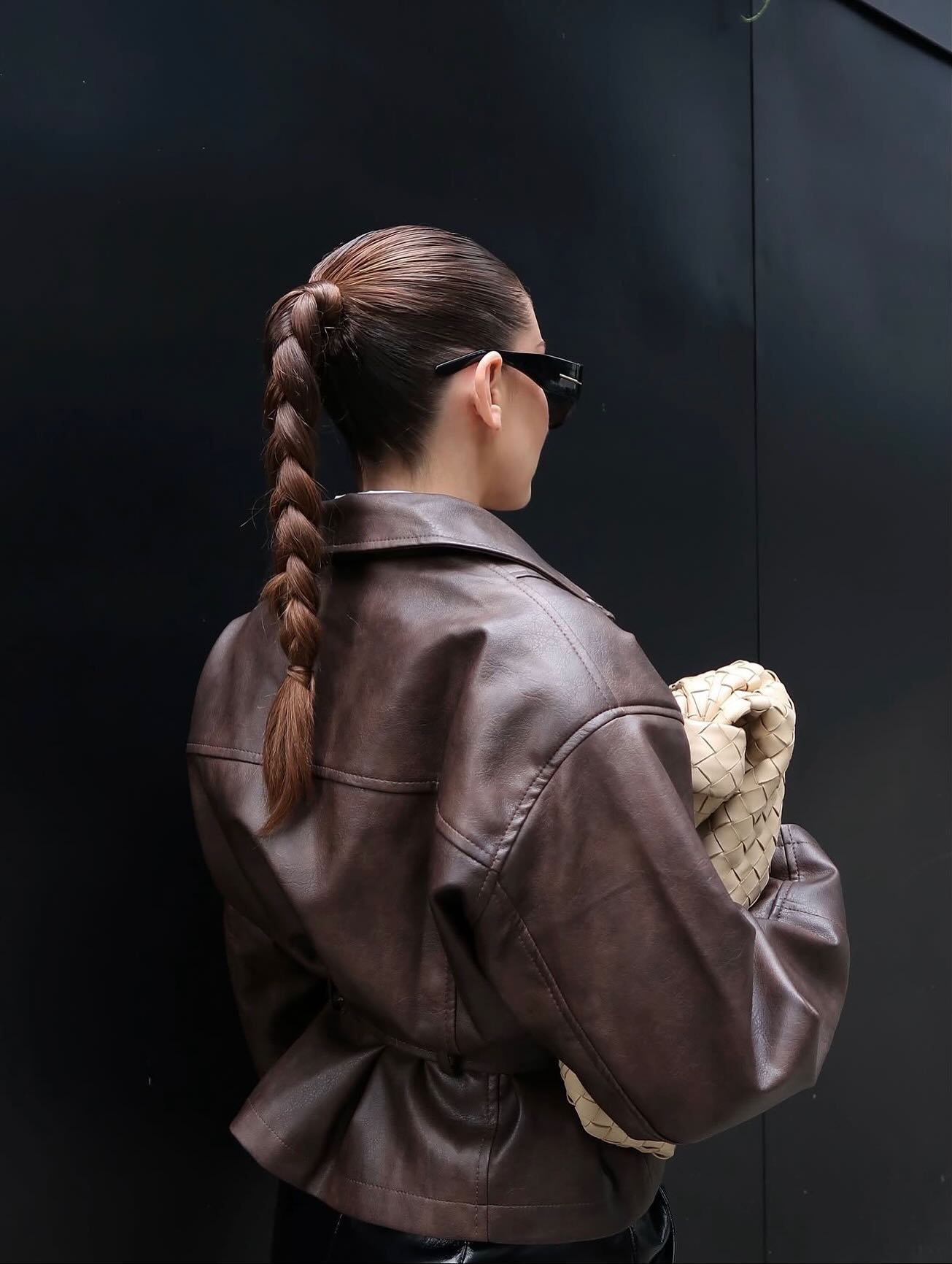 Sleek Urban Braided Ponytail