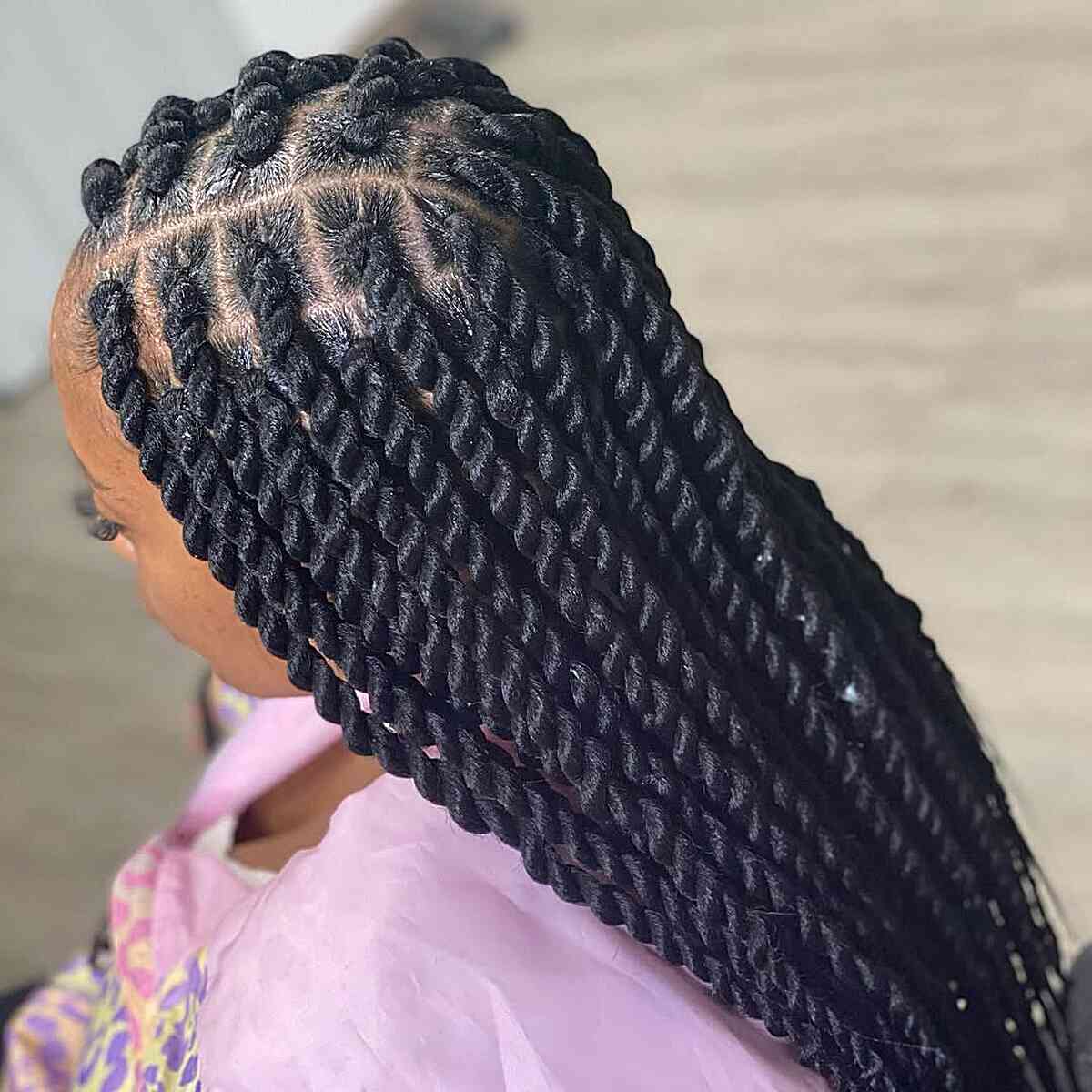 Stylish Long Havana Twists