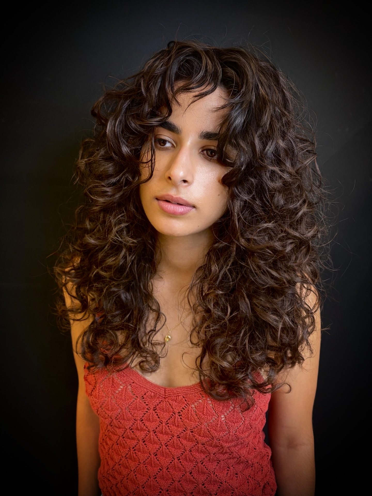 Bold Curly Wolf Cut with Lively Volume