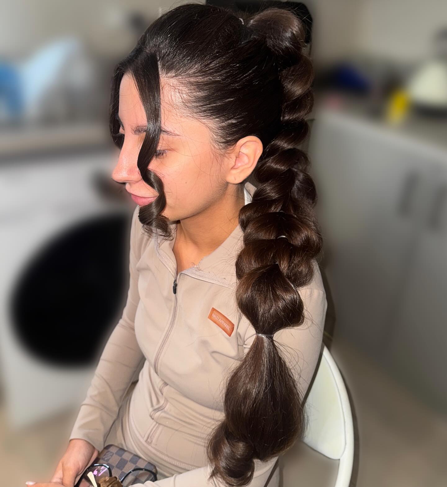 Chic Voluminous Sculpted Braid