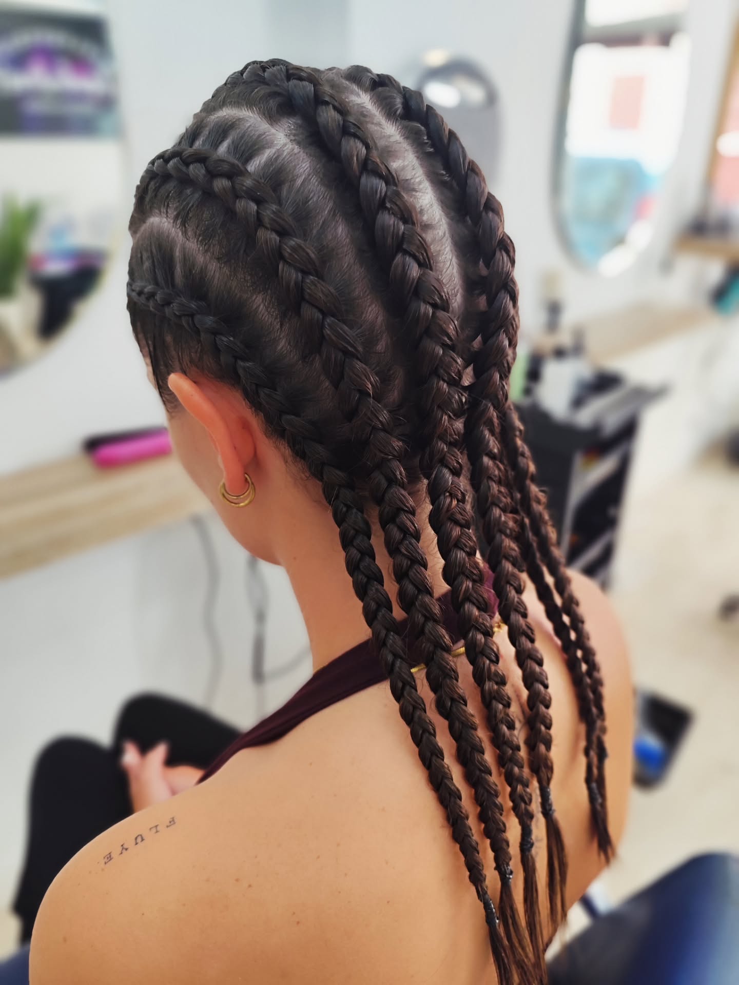 Exquisite Multi-Directional Crown Braids