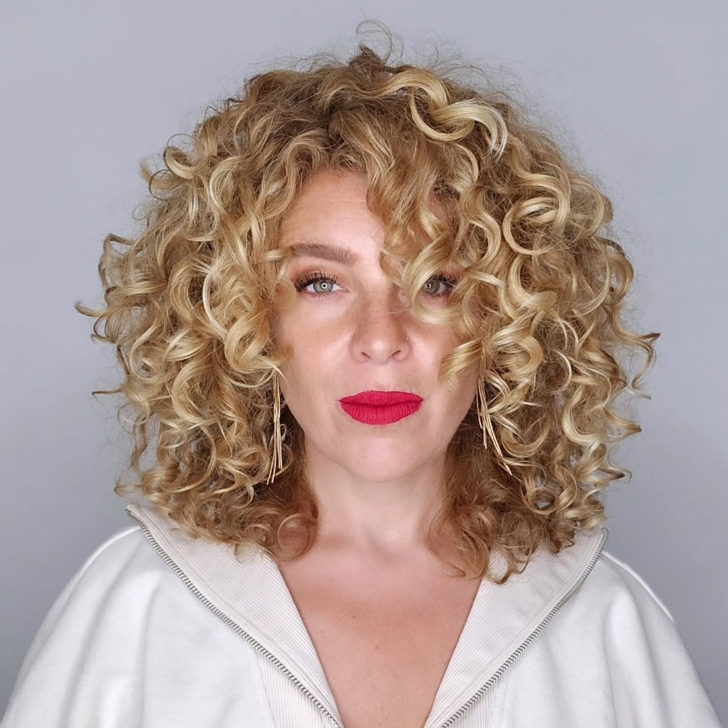 Golden Spiral Locks with Voluminous Appeal