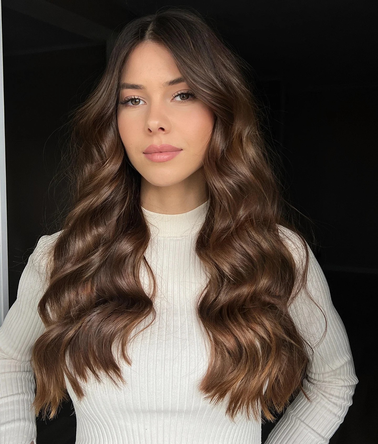 Subtle Ombre Waves with Seamless Blending