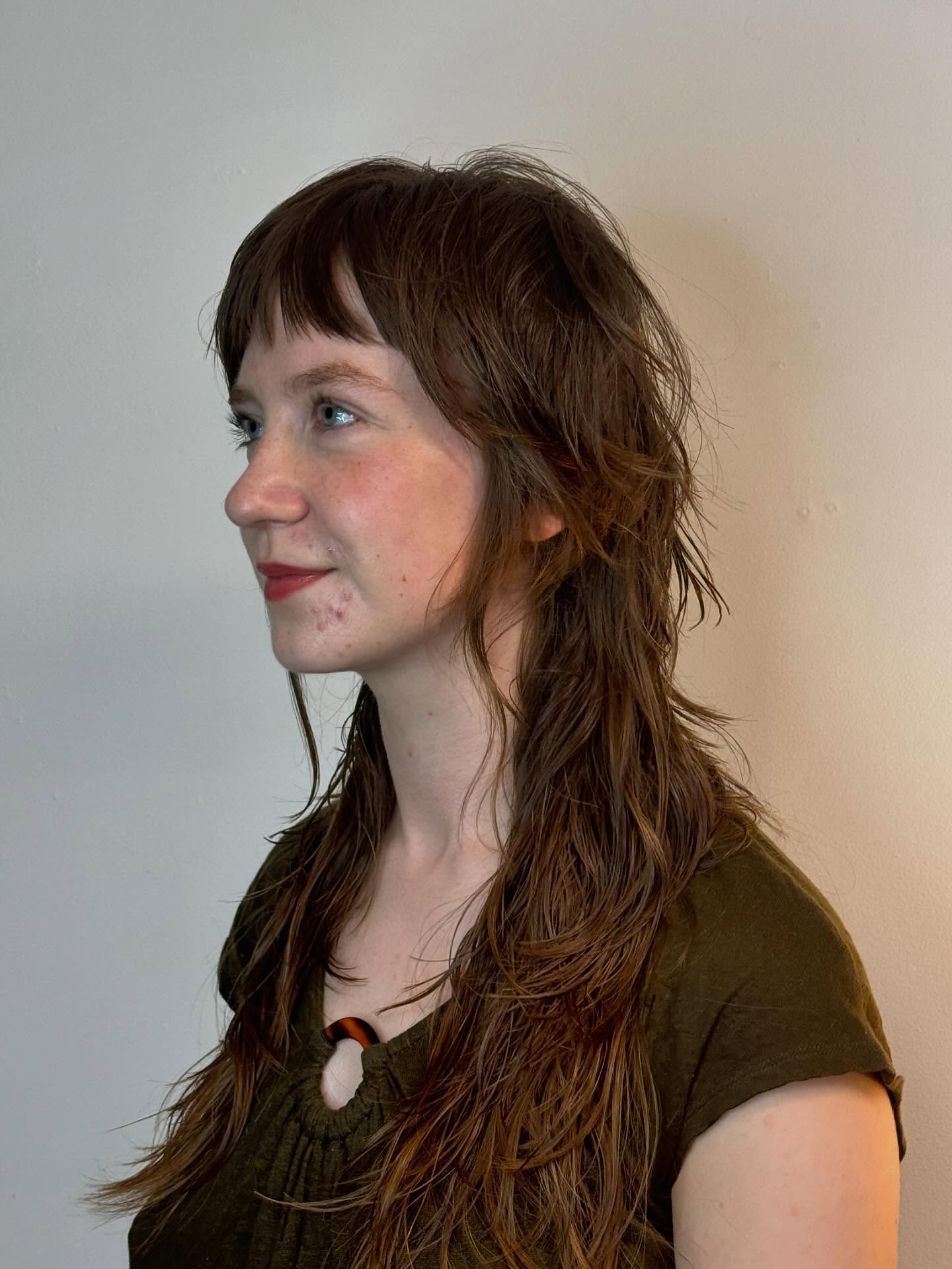 Textured Shag with Face-Framing Layers