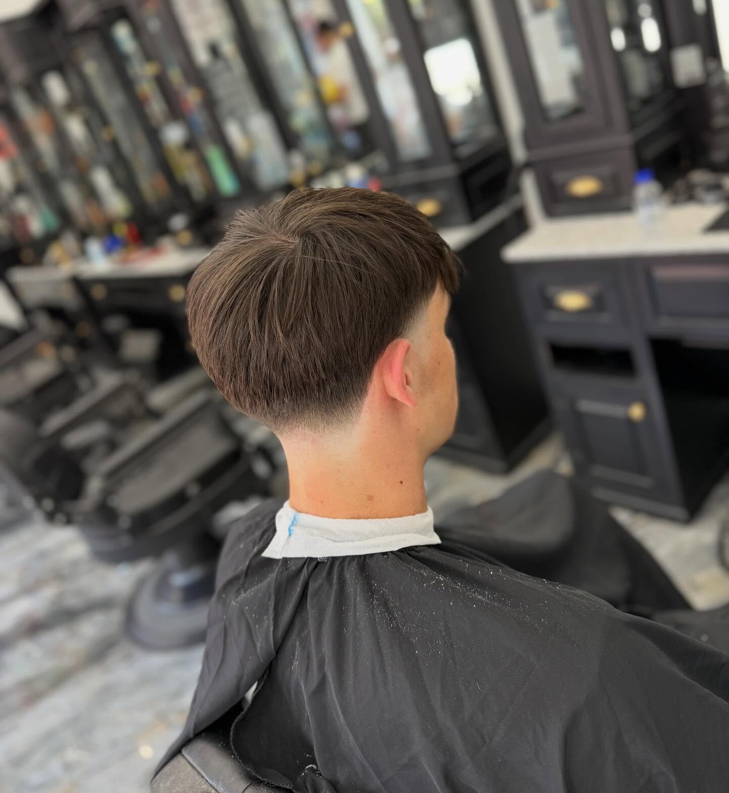 Classic Mid Taper Fade with Smooth Finish