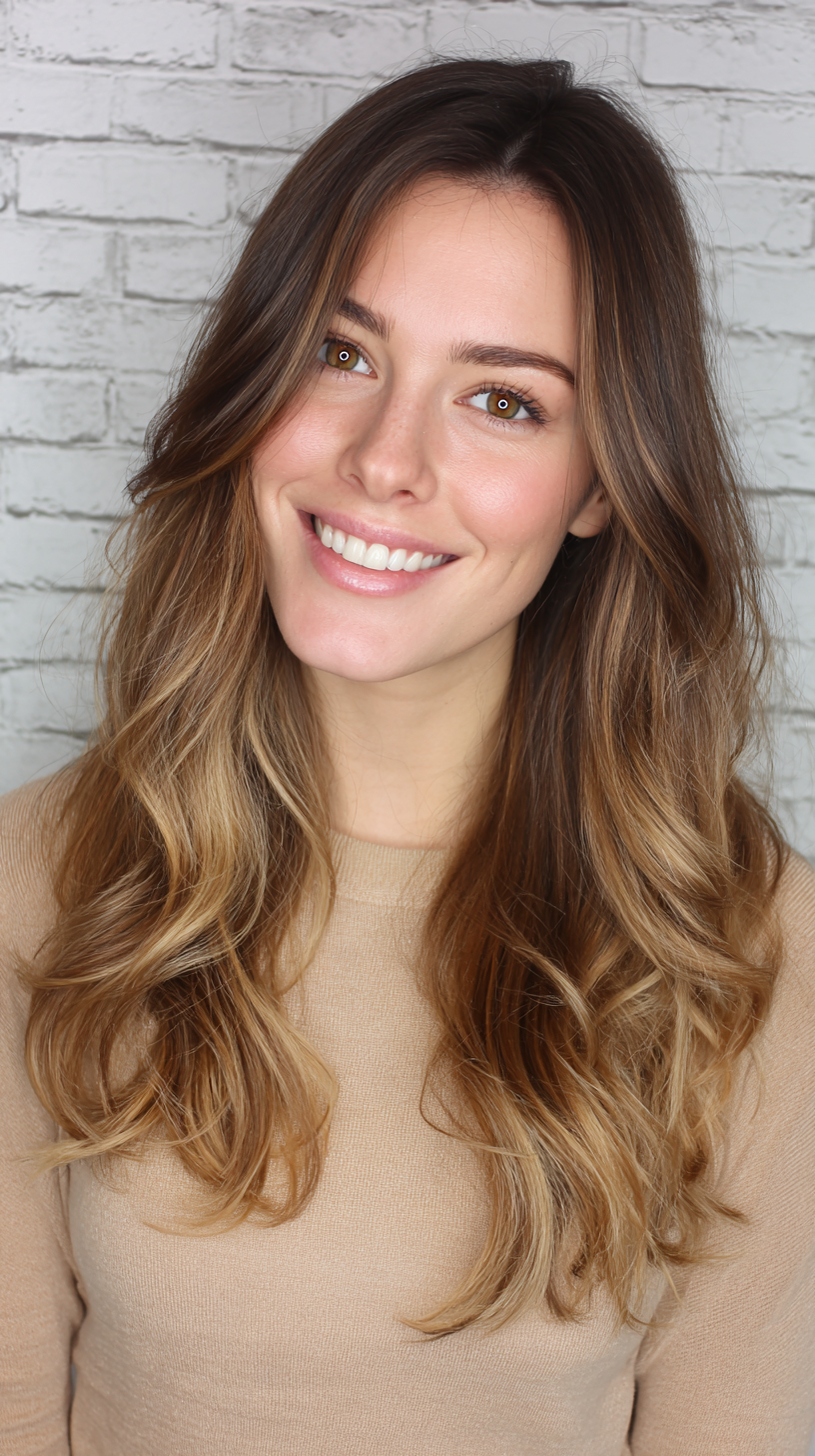 Effortlessly Beautiful Long Layered Waves