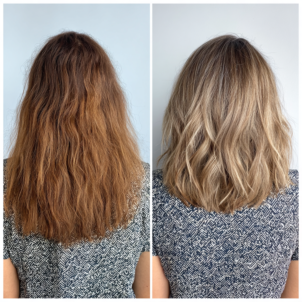 Modern Ashy Dark Blonde Textured Lob