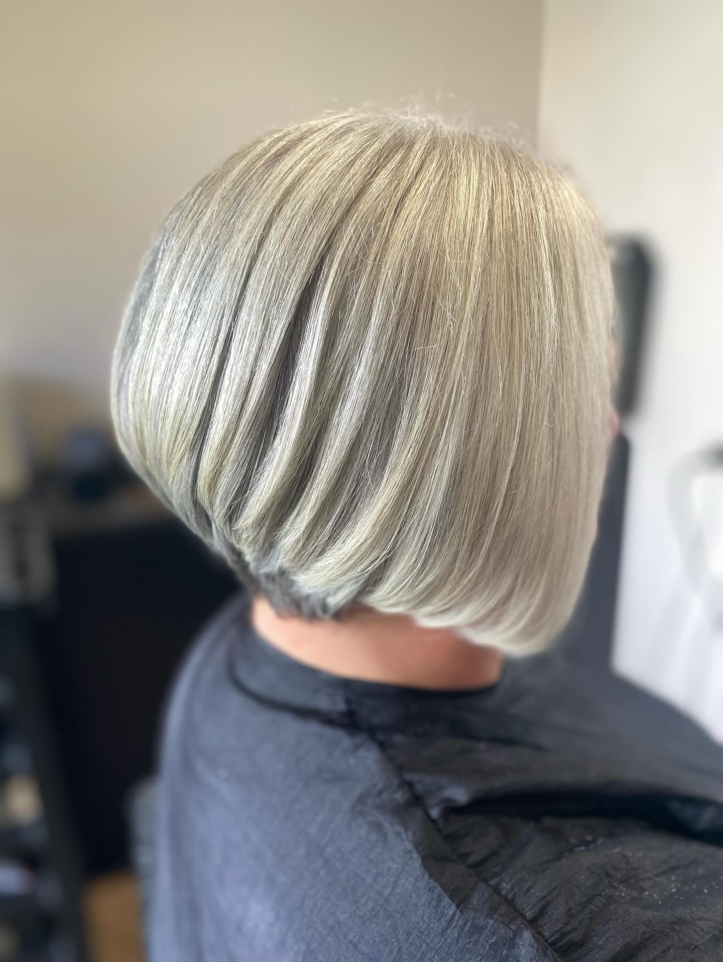 Modern Textured Bob with Soft Blunt Ends