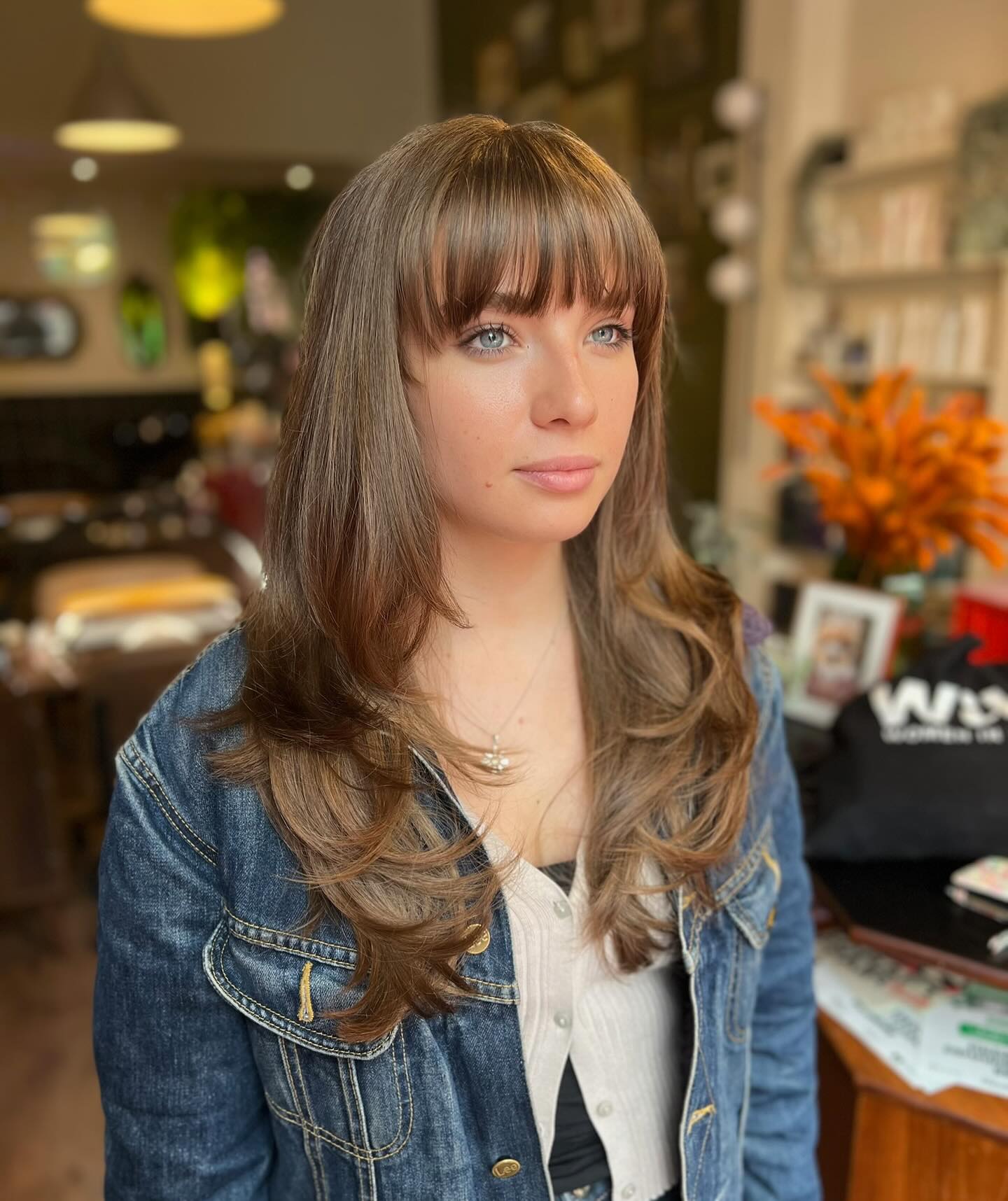 Soft Long Layers with Bold Fringe