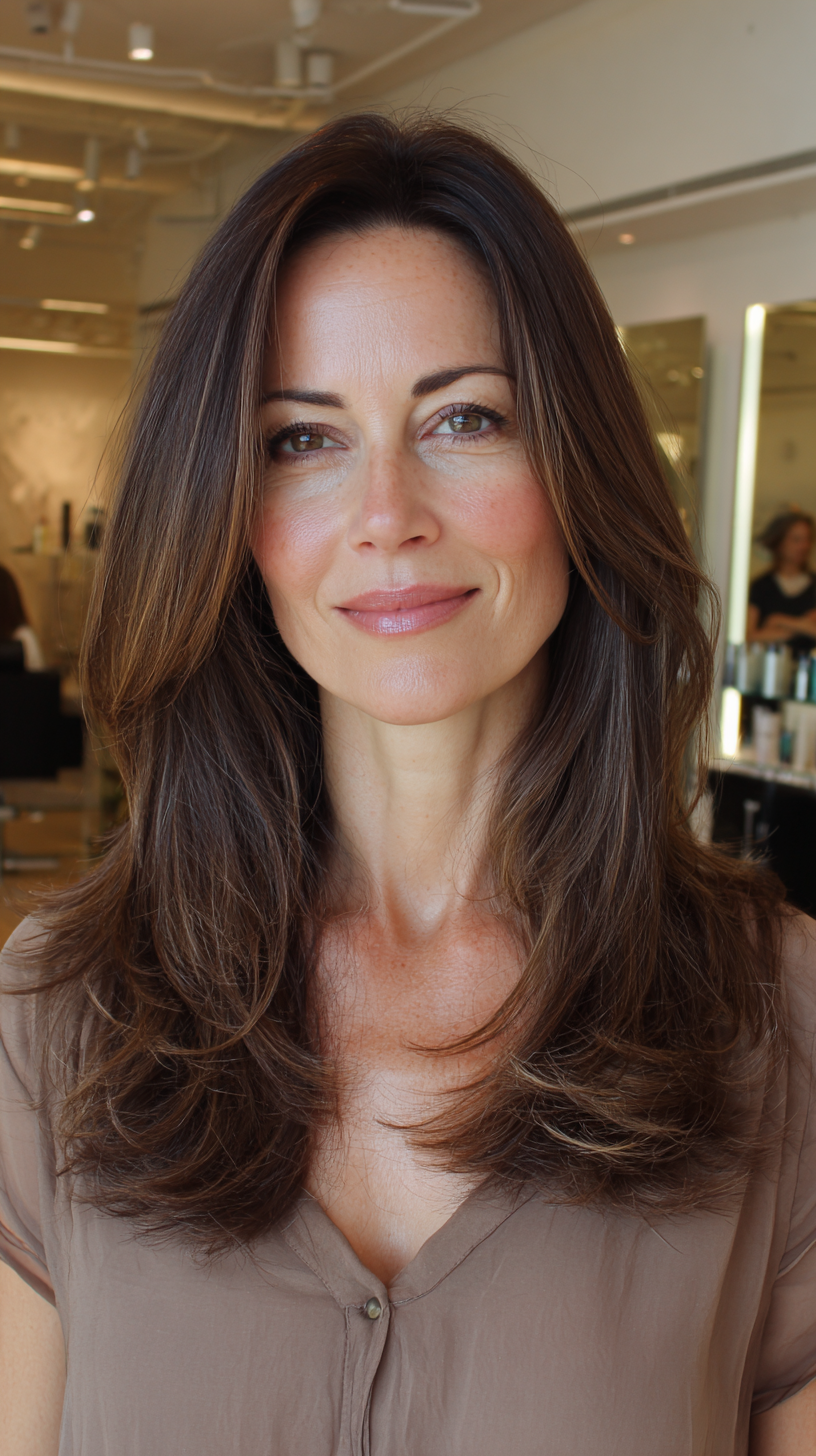 Modern Butterfly Cut with Soft Layers