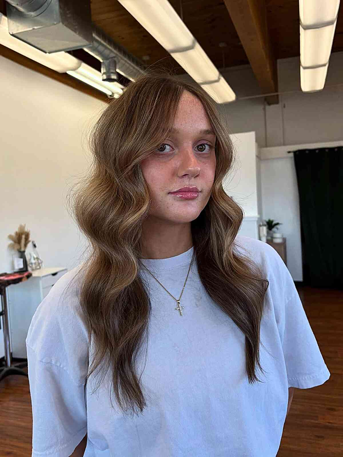 Beachy Bronde Waves with Soft Layers