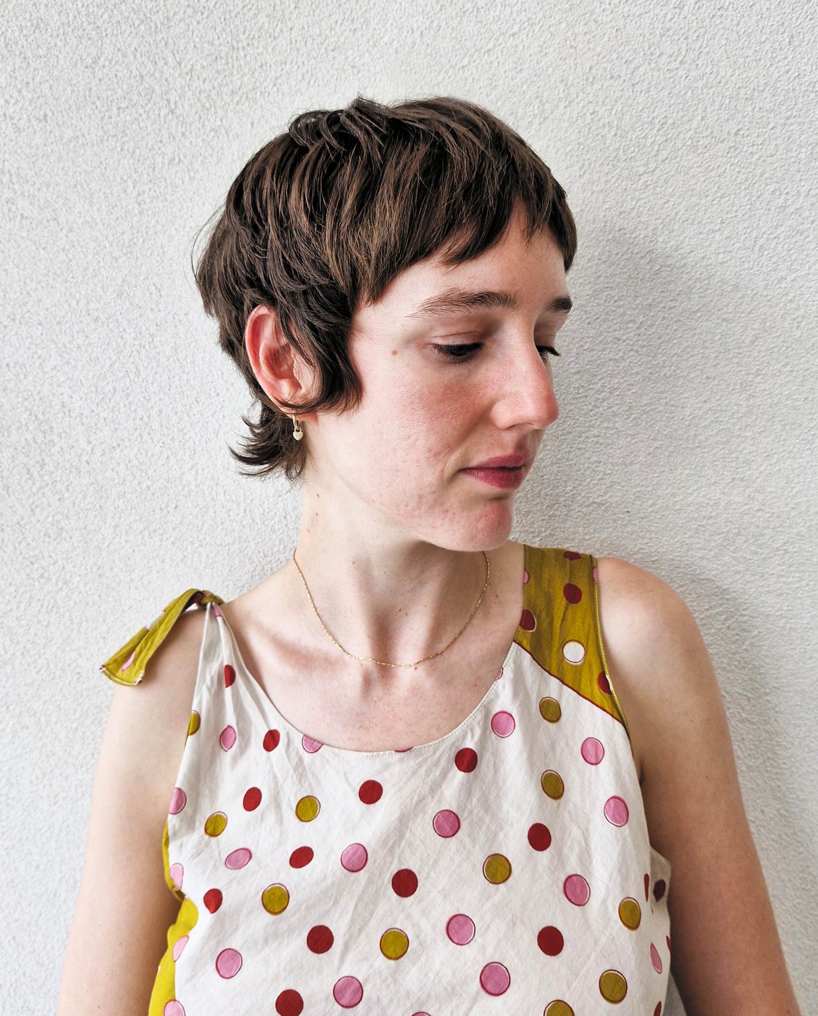 Textured Short Pixie Cut with Soft Layers