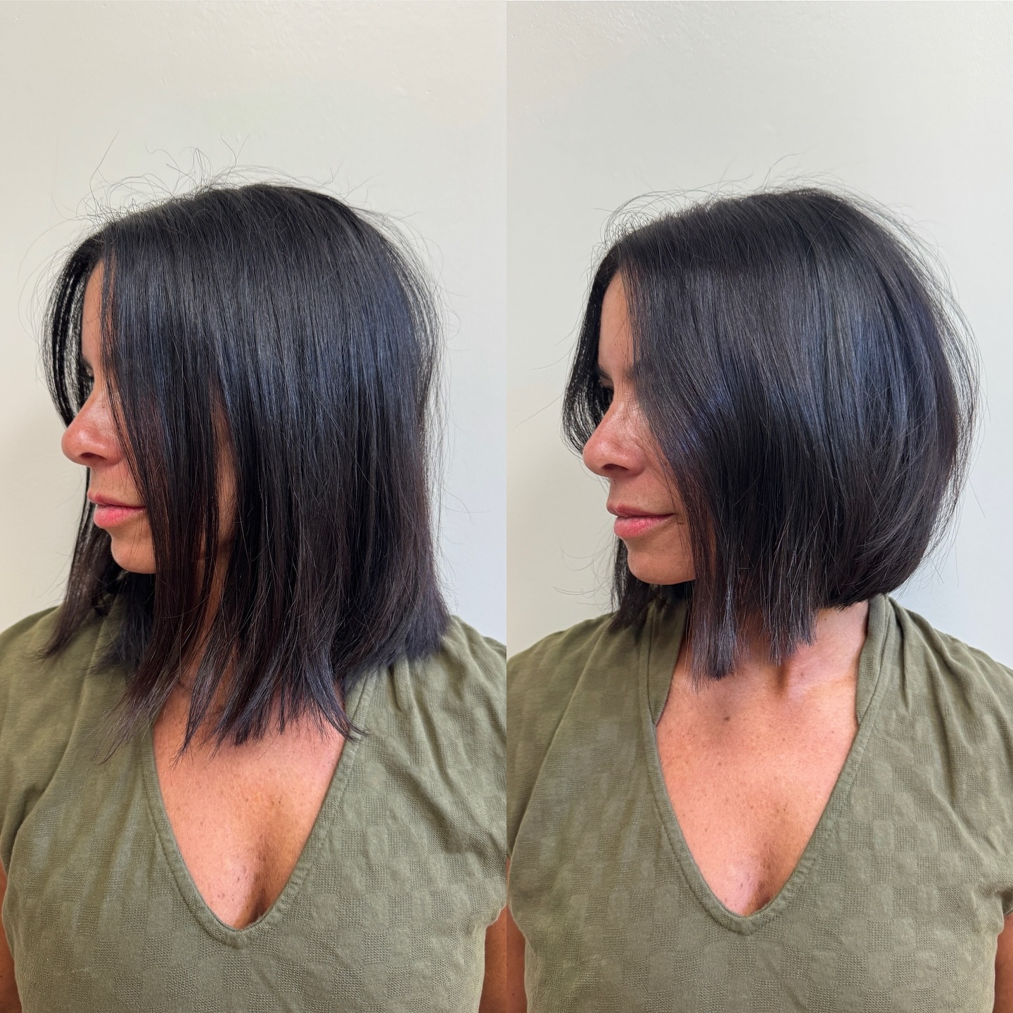 Chic Textured A-Line Bob with Subtle Layers