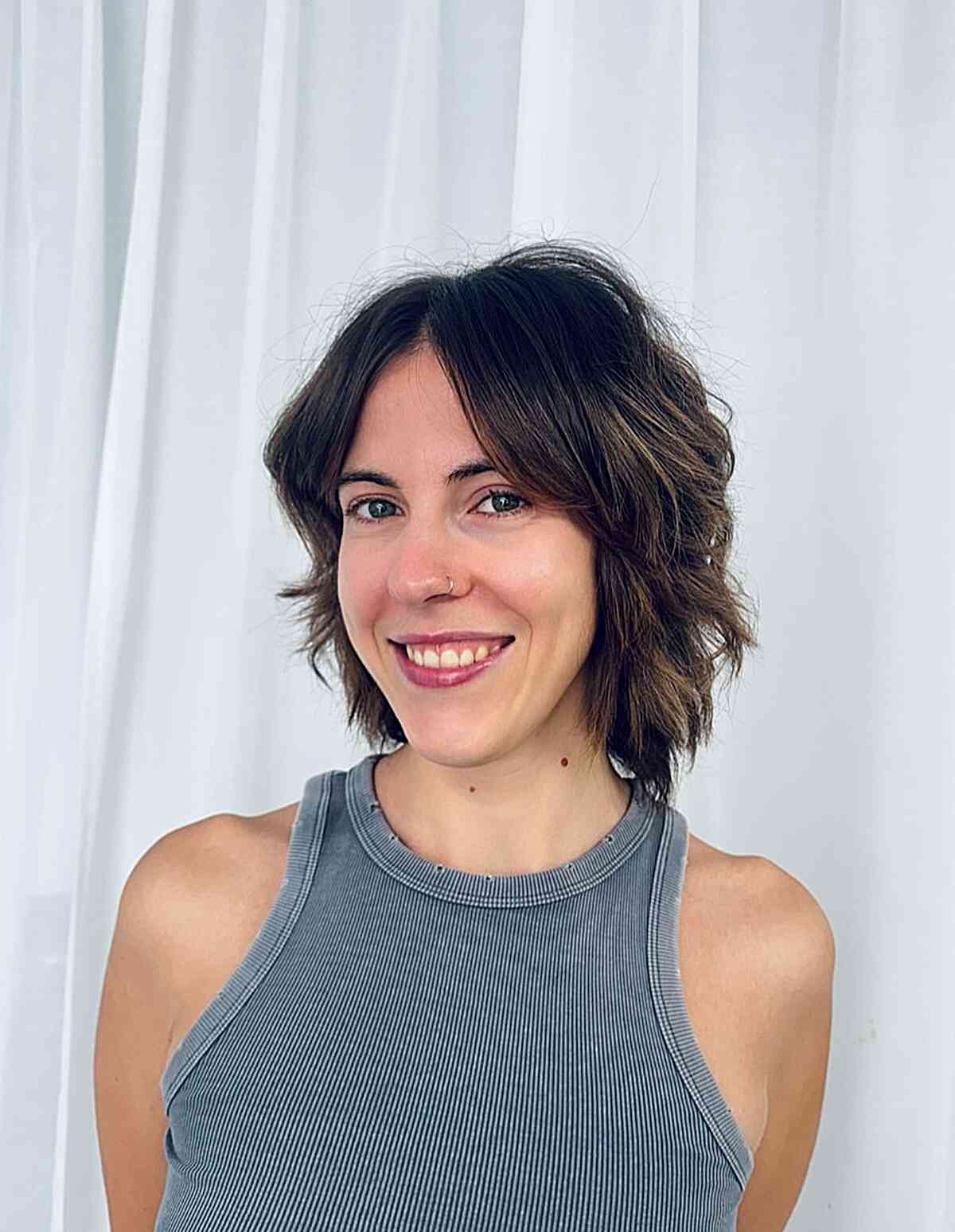 Modern Short Shag for Effortless Style