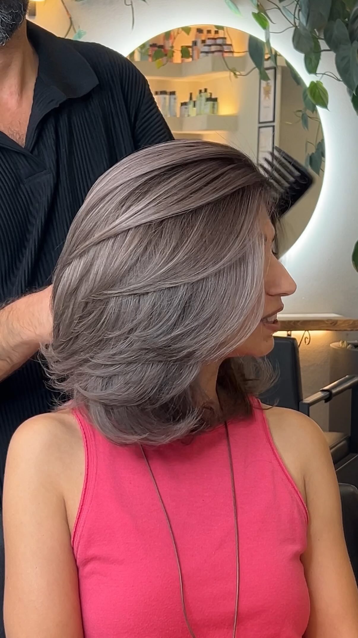 Modern Textured Lob with Dimensional Gray Tones