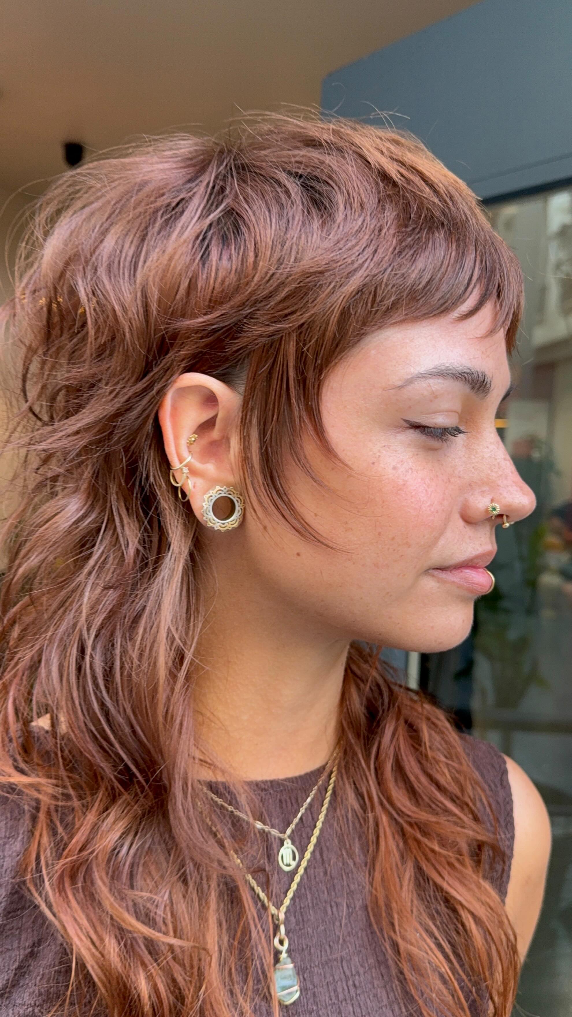 Trendy Textured Shag with Face-Framing Layers