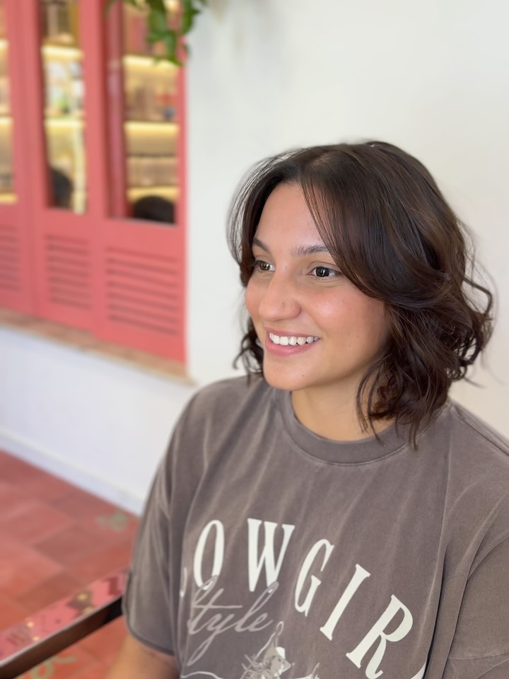 Chic Soft Waves with Face-Framing Layers