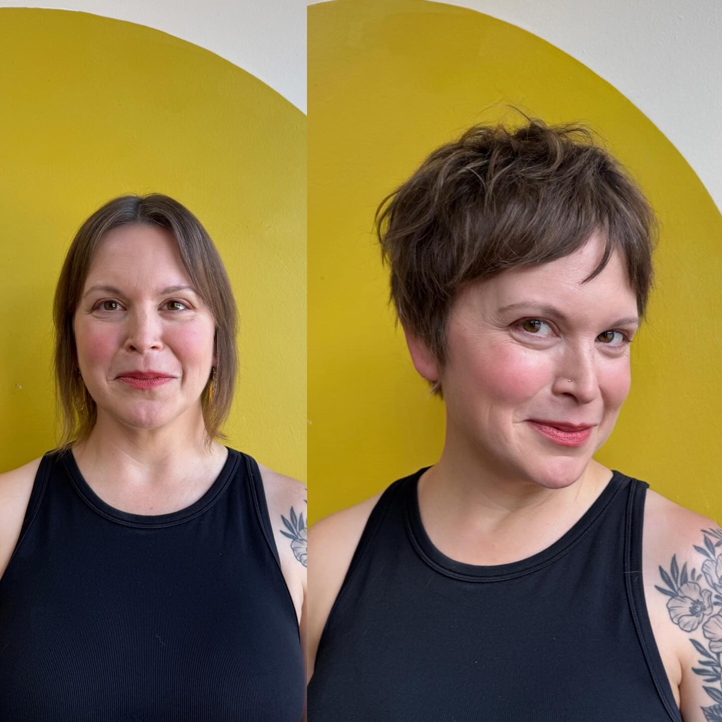 Textured Pixie Cut with Playful Volume
