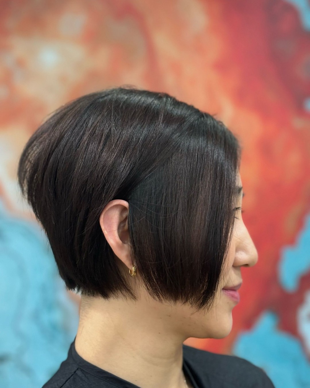 Modern Angular Bob with Sharp Edges