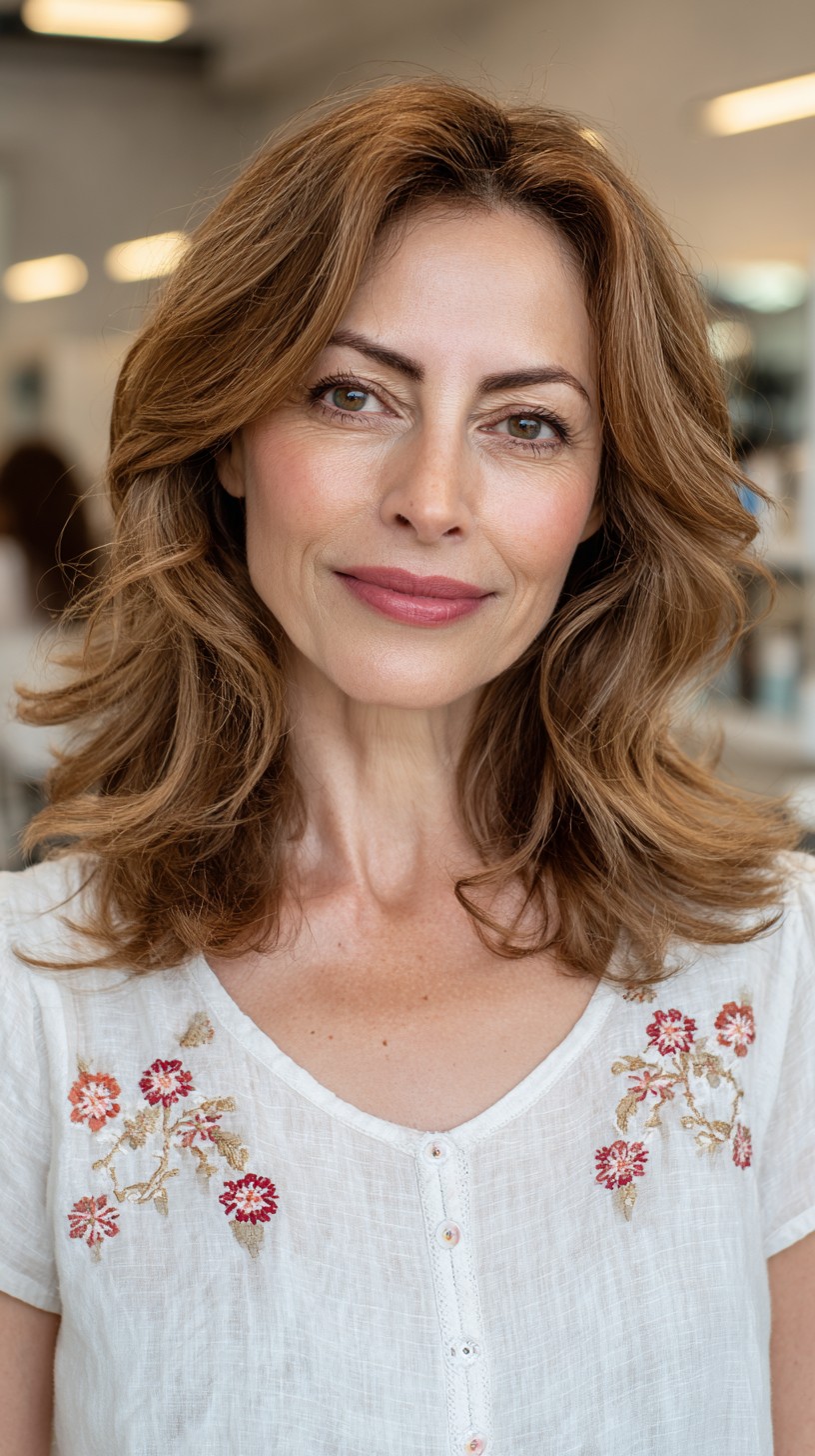 Soft-Copper-Layers-with-Face-Framing-Waves