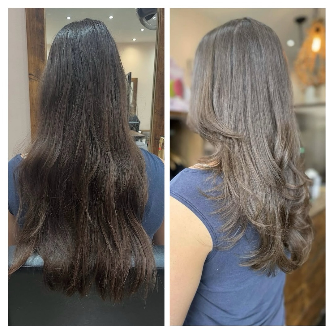 Stylish Long Layered Cut with Subtle Movement