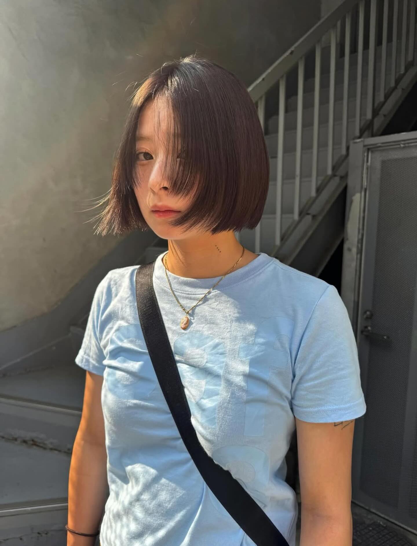 Classic Blunt Bob with Subtle Layers