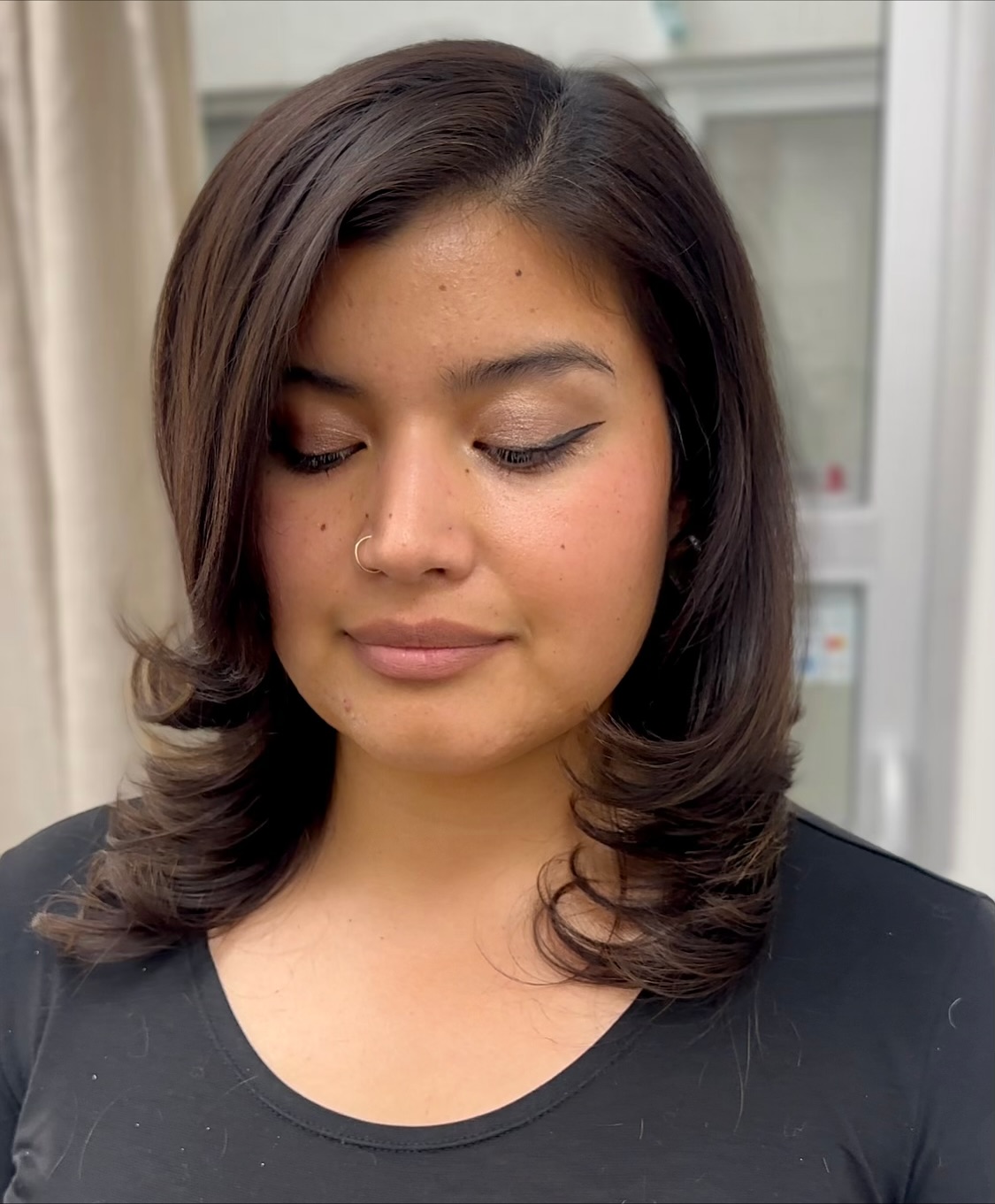 Classic Chocolate Layers with Soft Curls