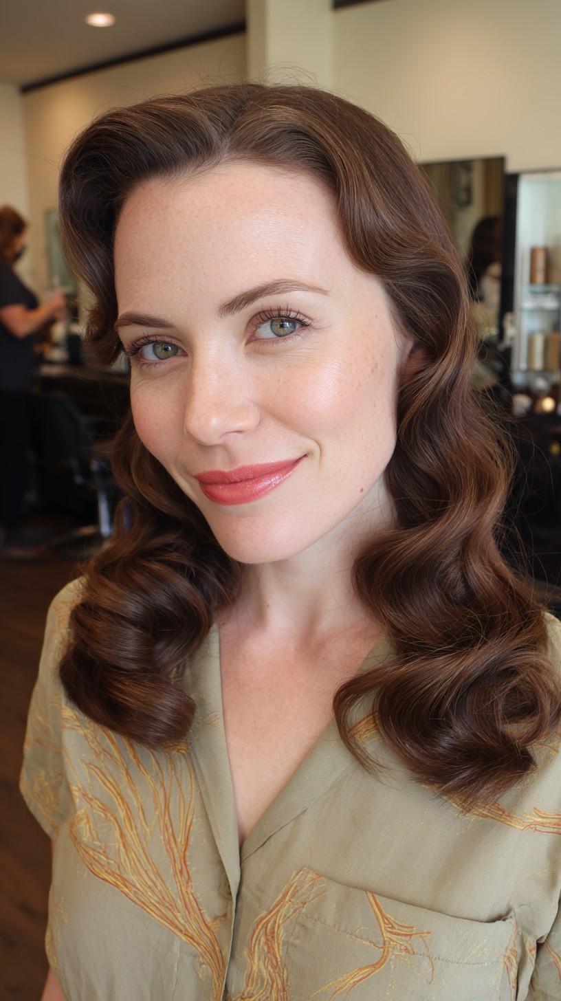 Classic Deep Chestnut Waves