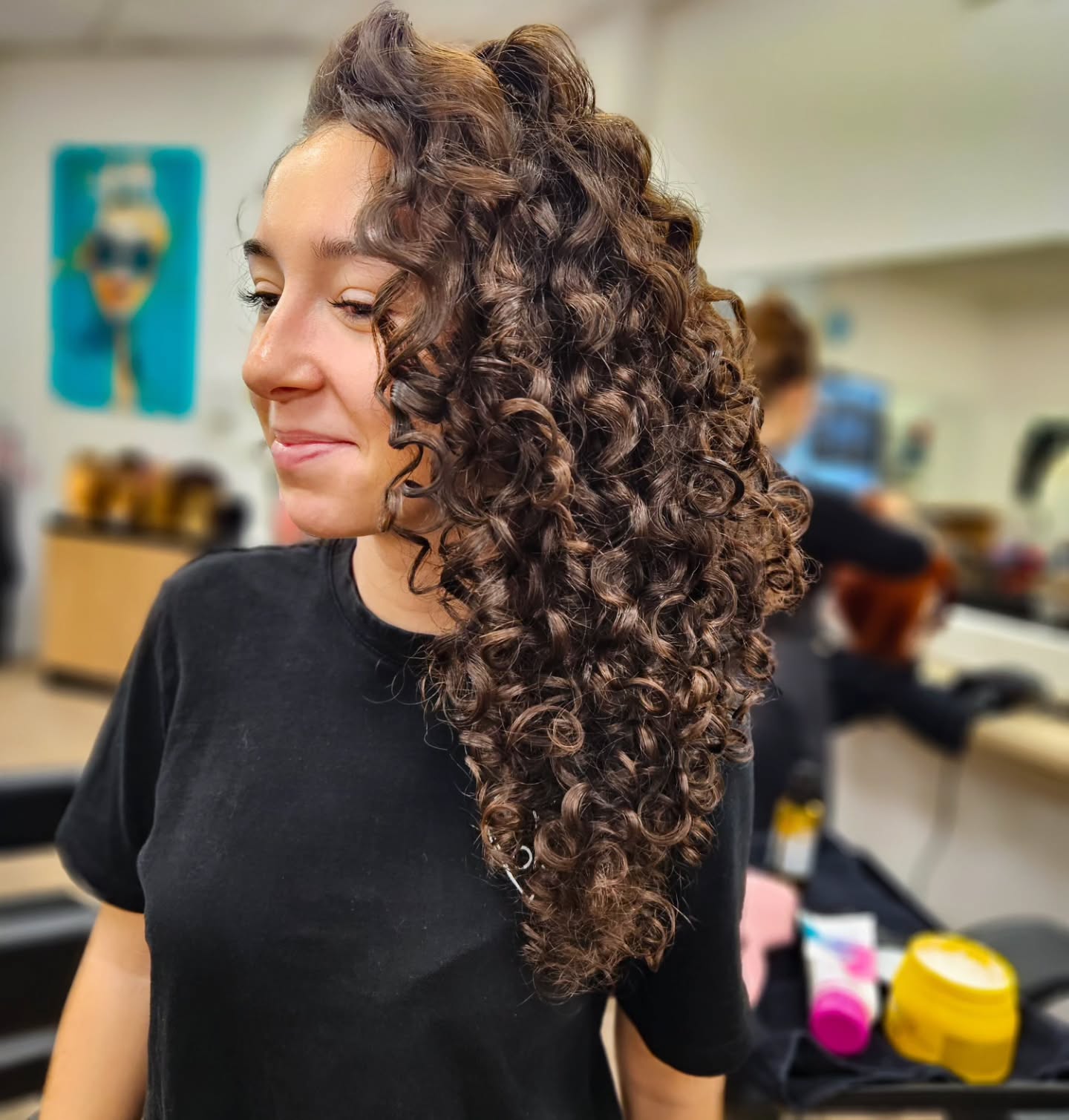 Deep Espresso Luxuriant Spiral Curls