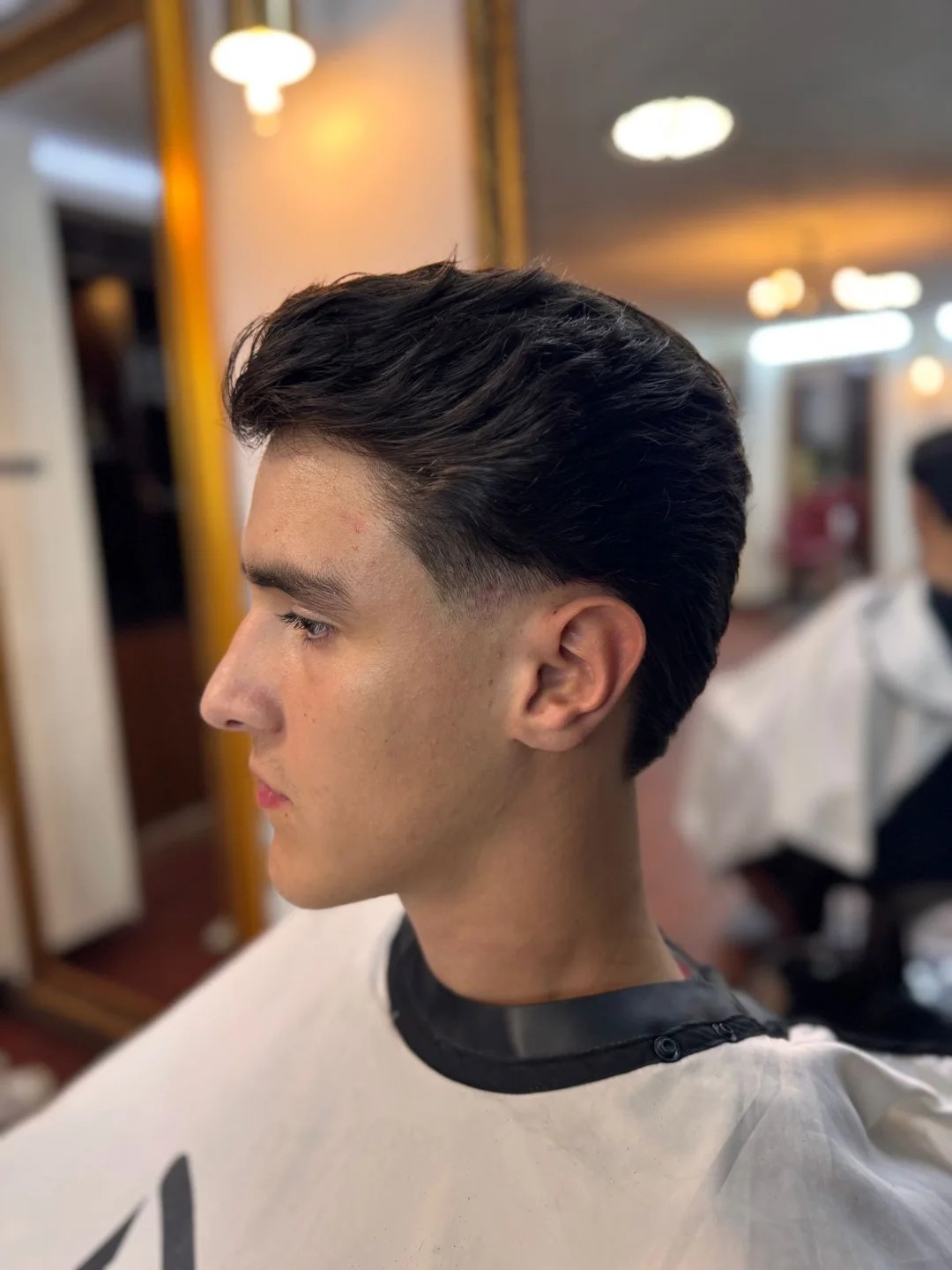 Dynamic Layered Brush-Up with Tapered Sides