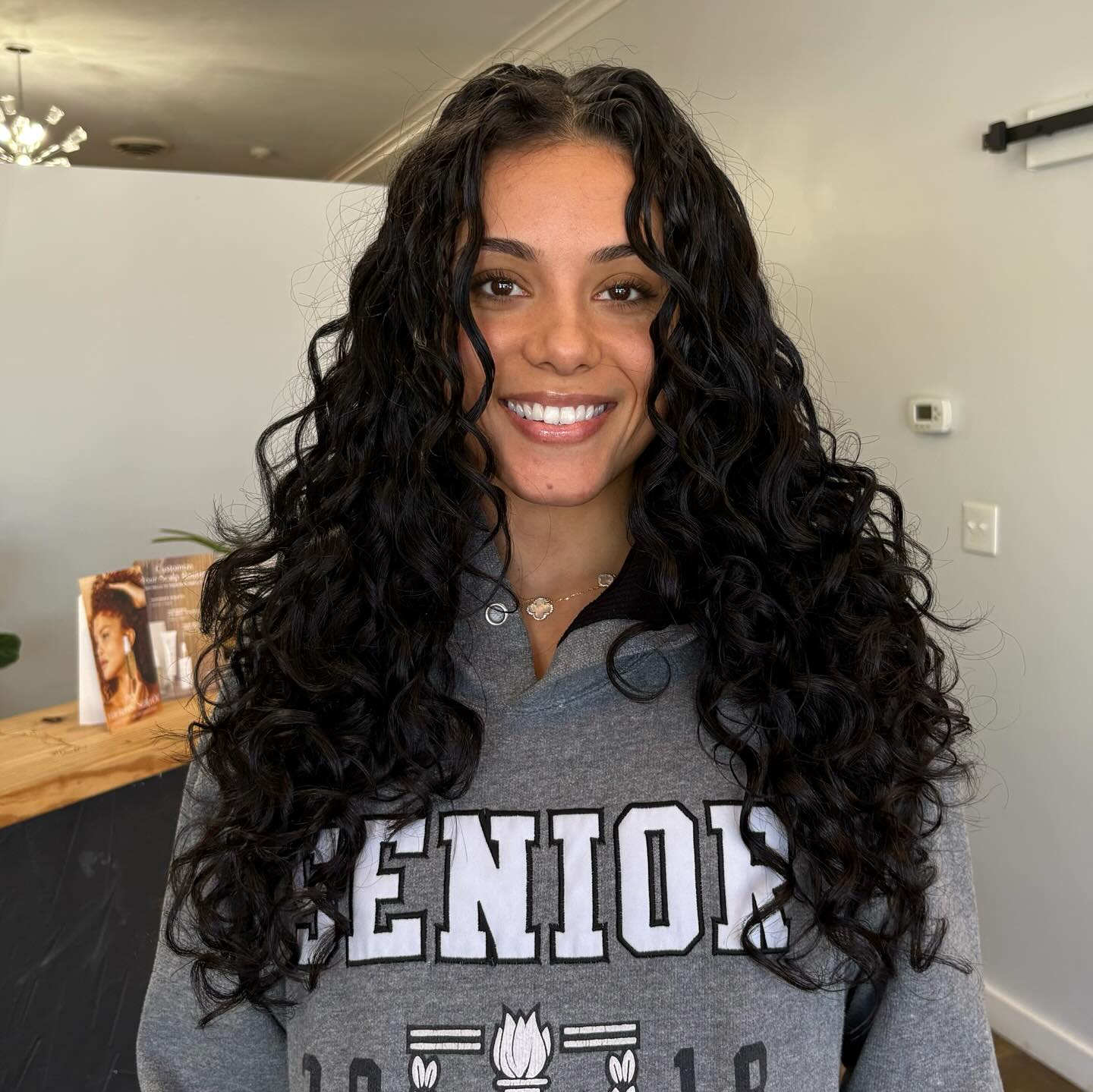 Playful Long Layers with Defined Curls