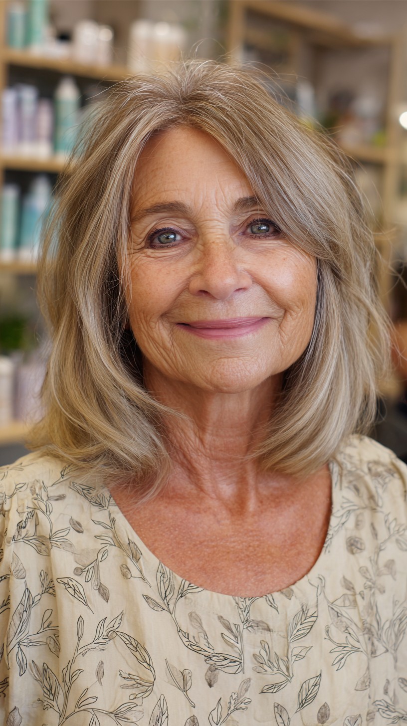 Refined Ash Blonde Flair with Soft Layers
