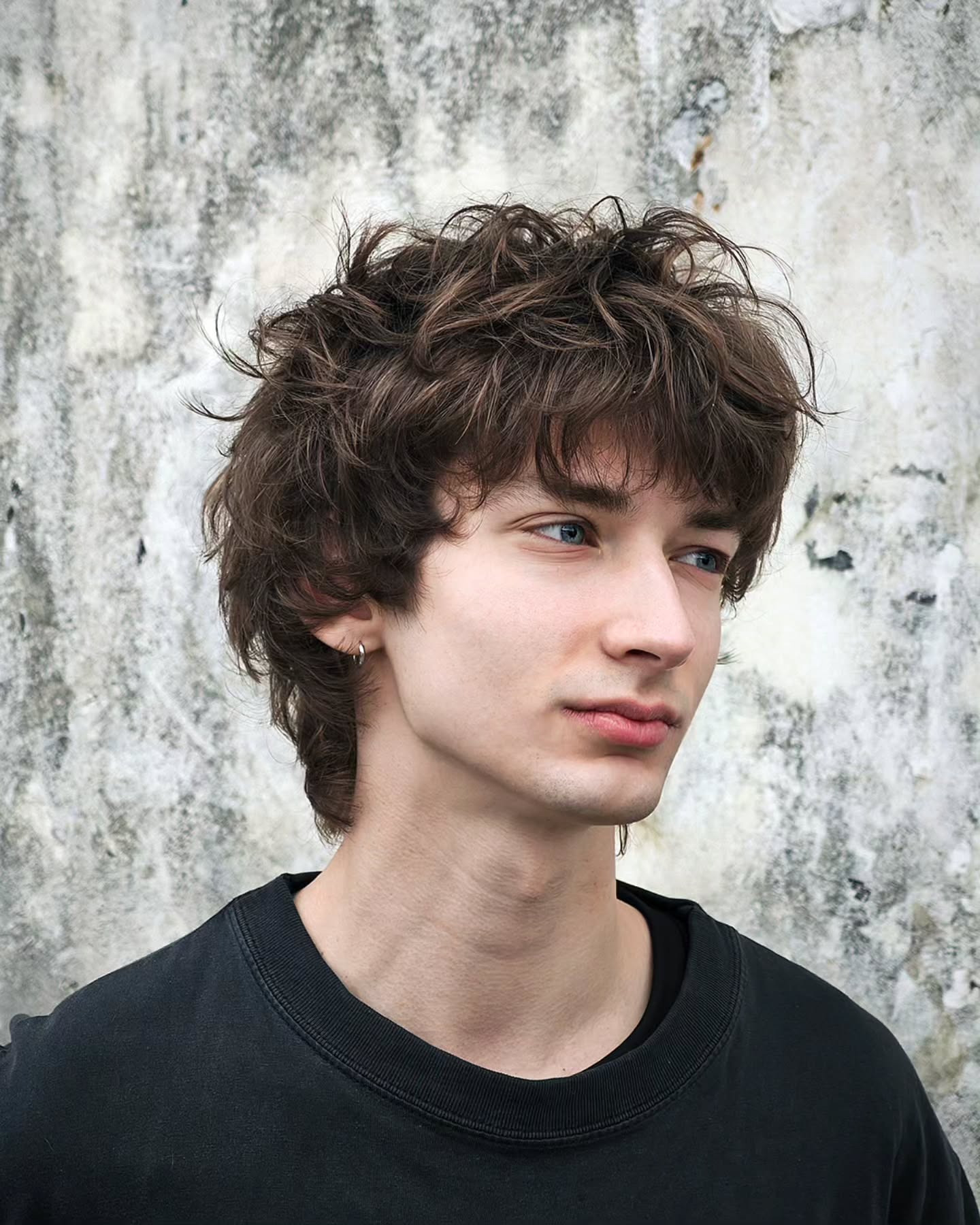 Relaxed Tousled Curls with Natural Movement