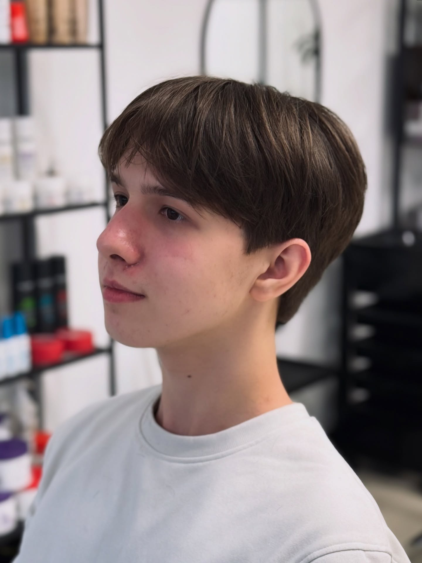 Subtle Forward-Swept Layers for Natural Volume