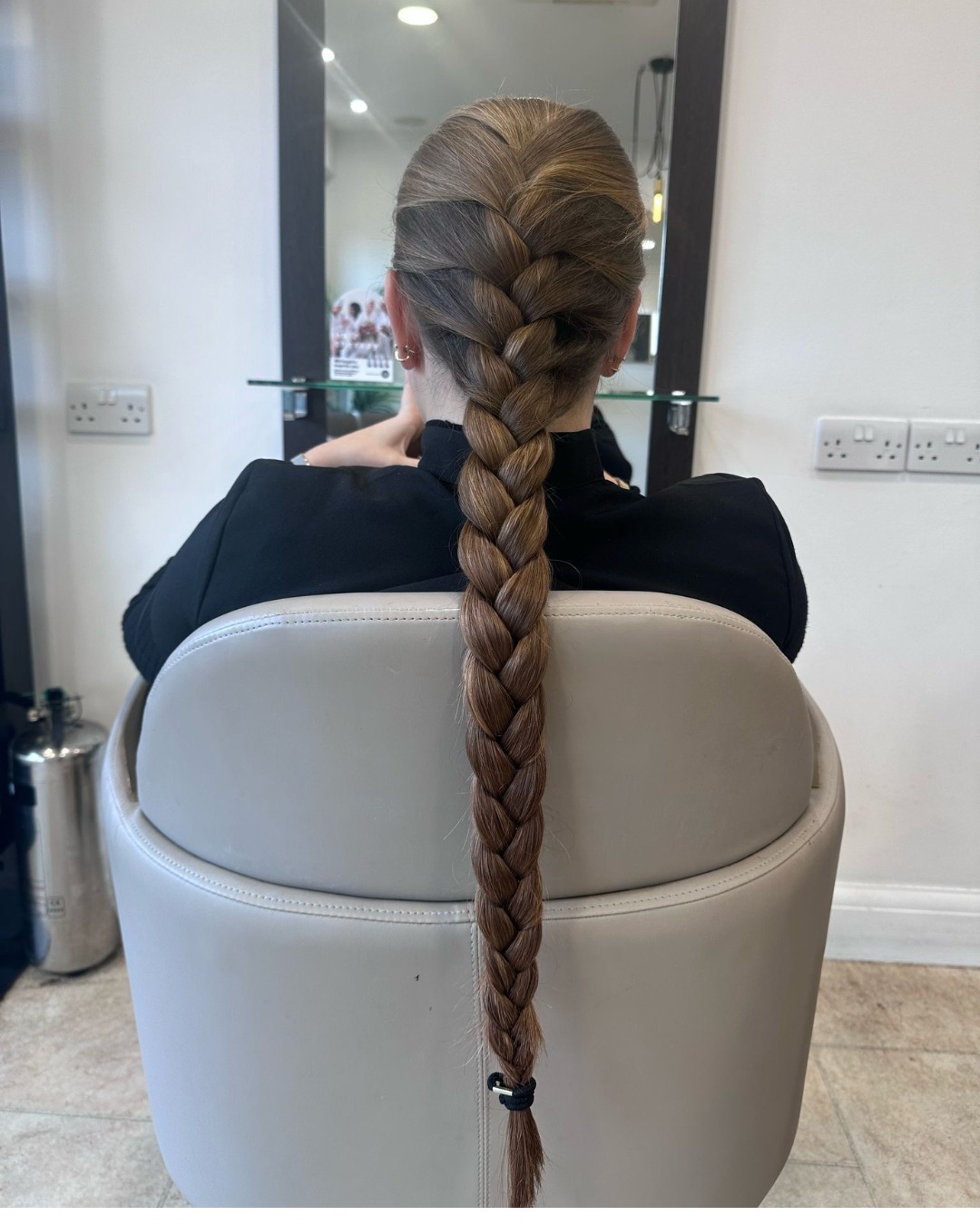 Classic Long Braided Style with Clean Finish