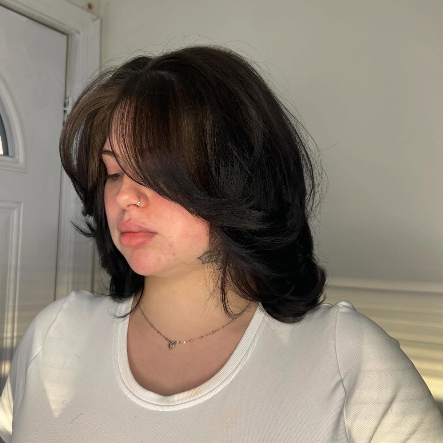 Textured Shoulder-Length Cut with Soft Layers