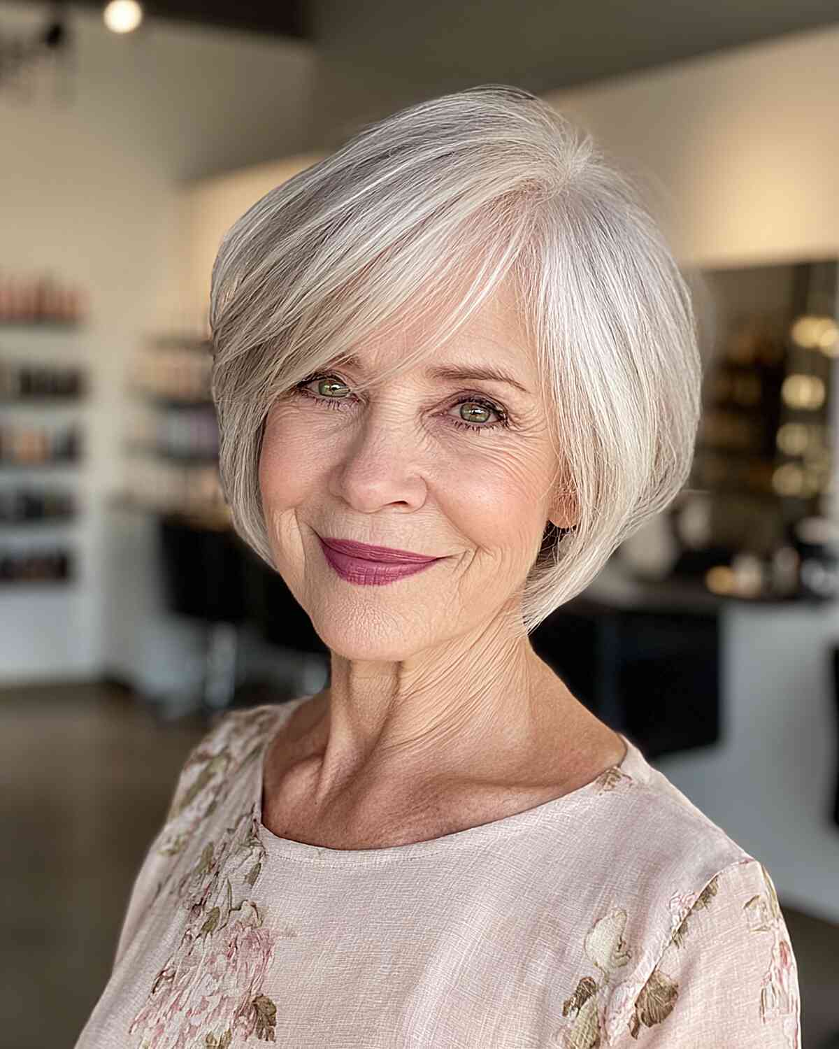 Modern Textured Bob with Soft Layers
