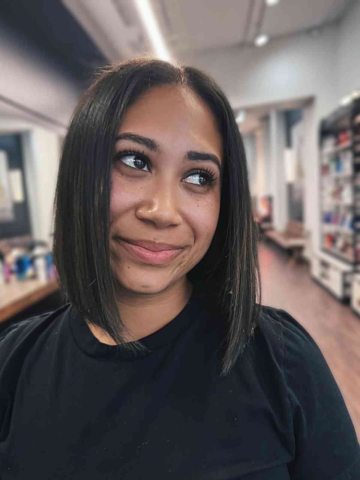 Sleek Classic Bob for Fine Hair