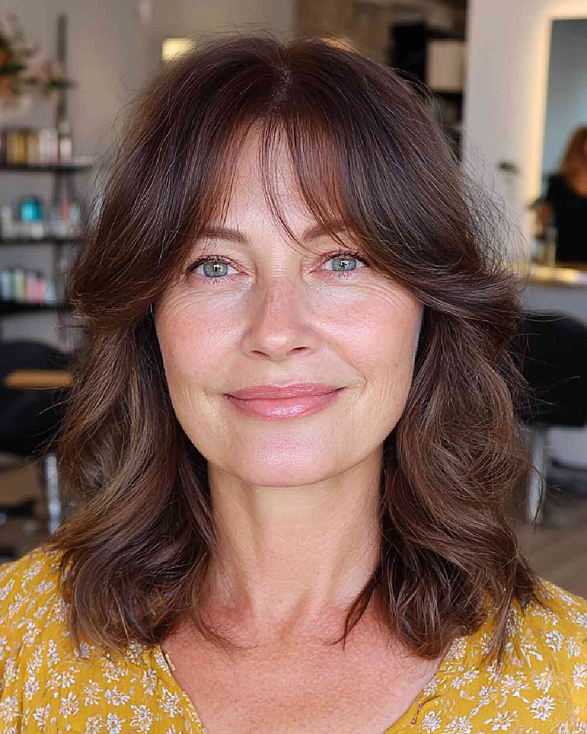 Medium Shaggy Hair with Soft Layers