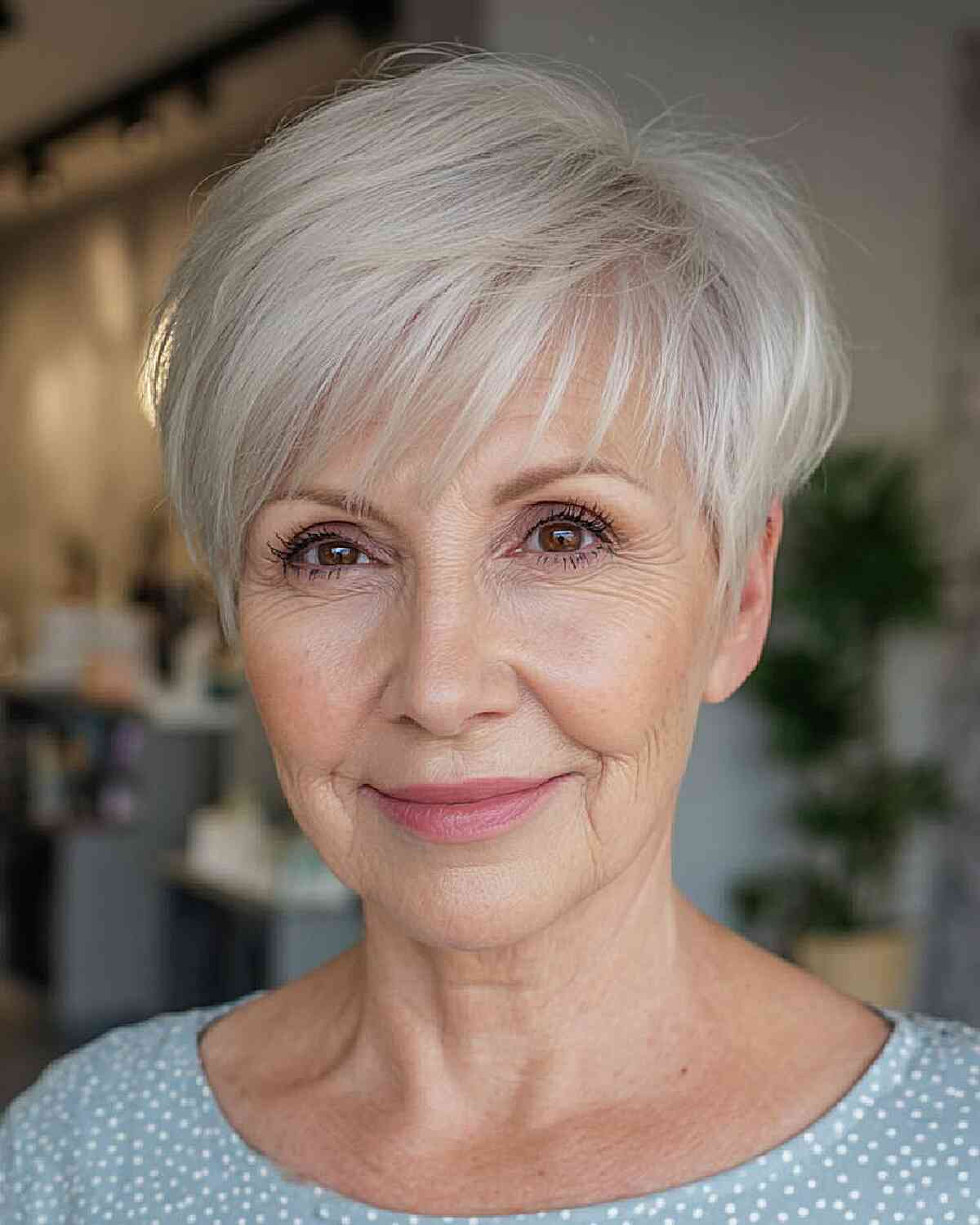 Modern Textured Pixie Cut