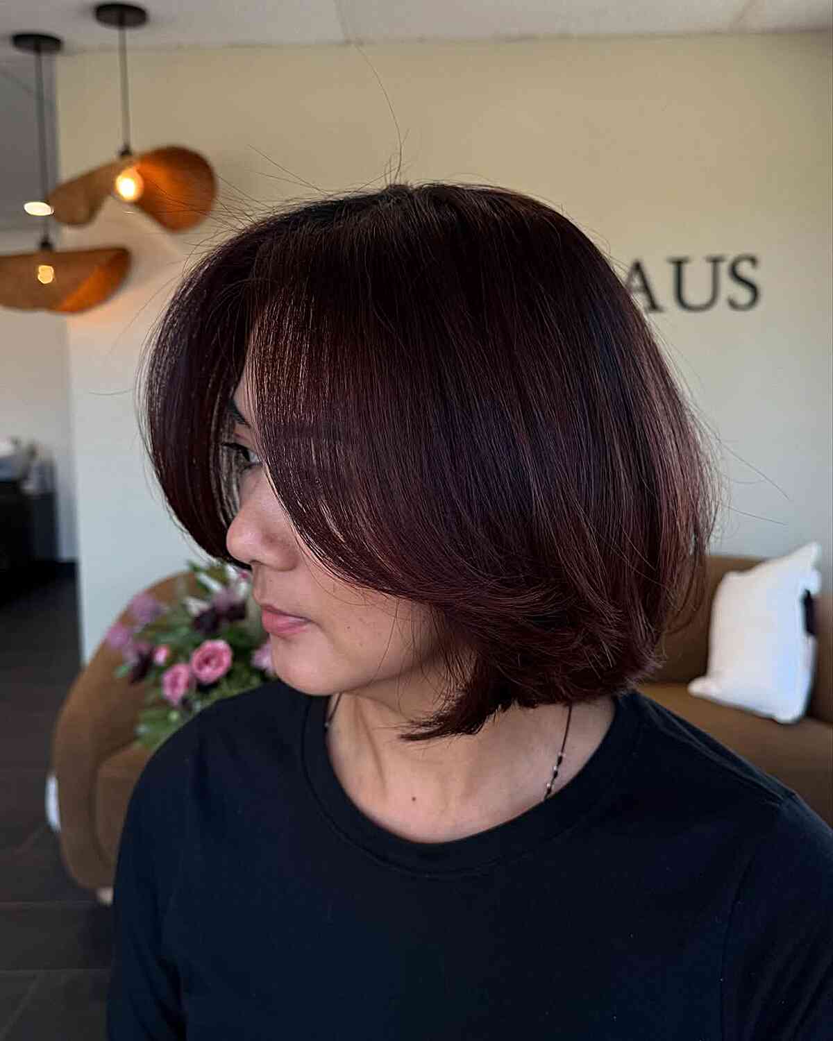 Modern Textured Bob Cut with Subtle Layers