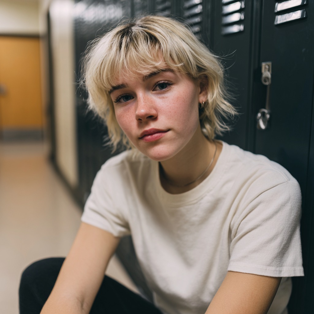 Choppy Textured Cut for Fine Hair